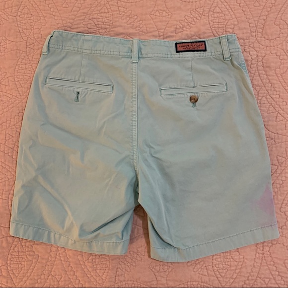 Vineyard Vines | Turquoise Chino Shorts - Picture 4 of 5
